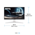 BenQ MOBIUZ EX251 25" FHD 220Hz Gaming Monitor, 1ms GTG, AMD FreeSync, HDR, Eye-Care Tech, USB Hub & Built-in Speakers,WHITE