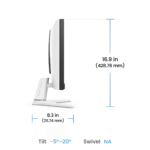 BenQ MOBIUZ EX251 25" FHD 220Hz Gaming Monitor, 1ms GTG, AMD FreeSync, HDR, Eye-Care Tech, USB Hub & Built-in Speakers,WHITE