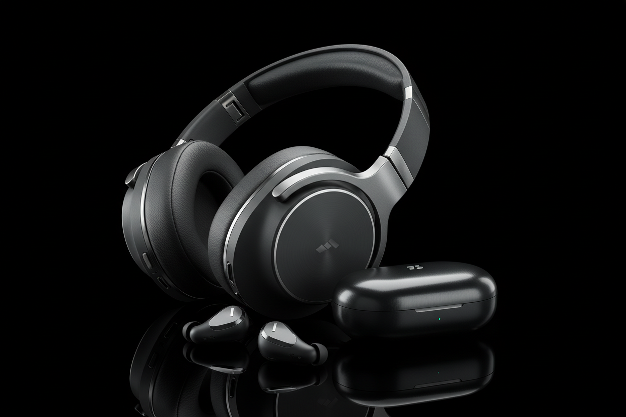 Headsets, Earbuds & Speakers