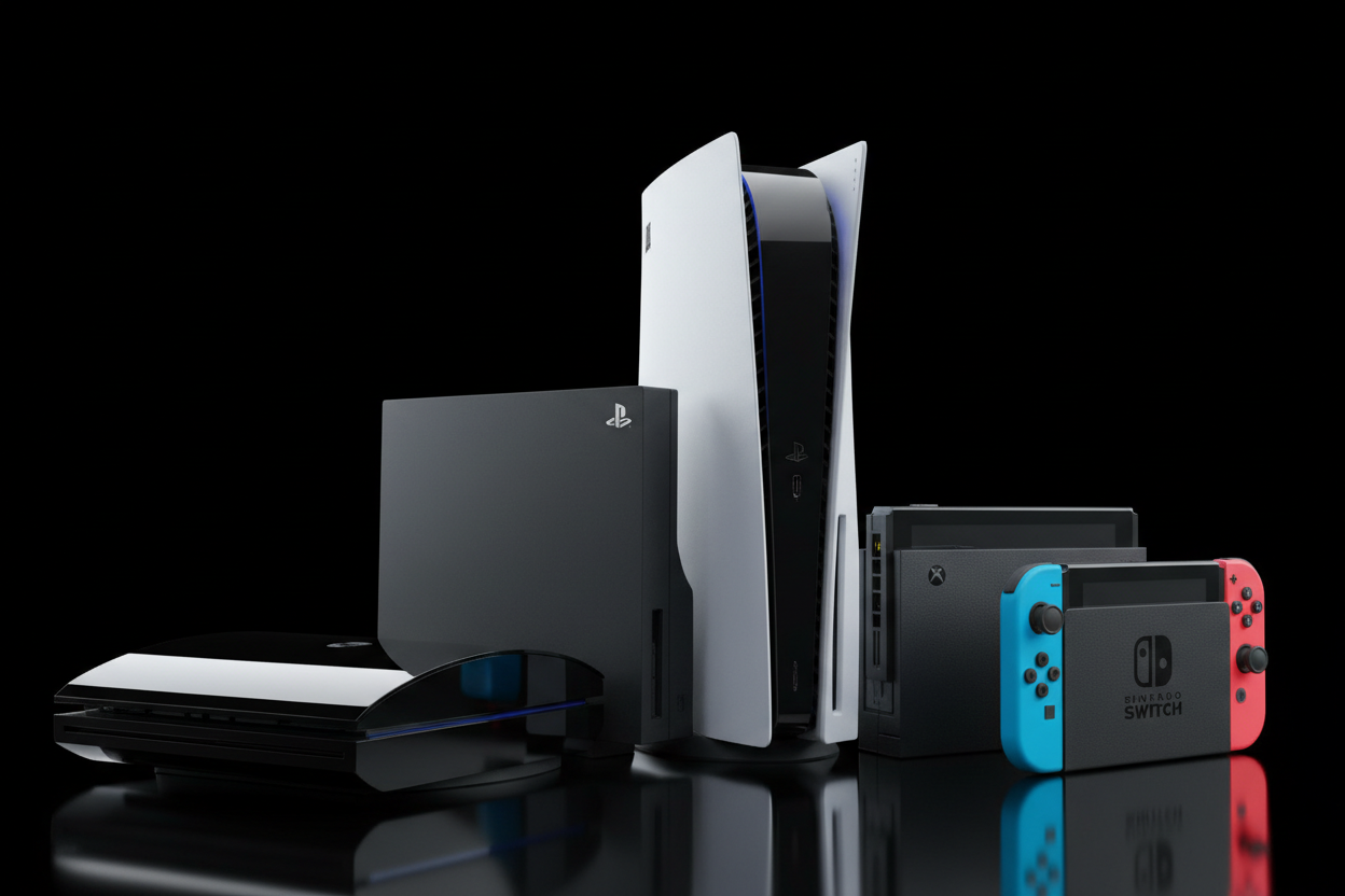 Gaming Consoles, Accessories & Games