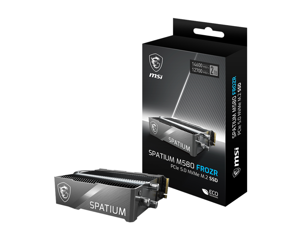 MSI SPATIUM M580 PCIe 5.0 NVMe M.2 2TB FROZR .