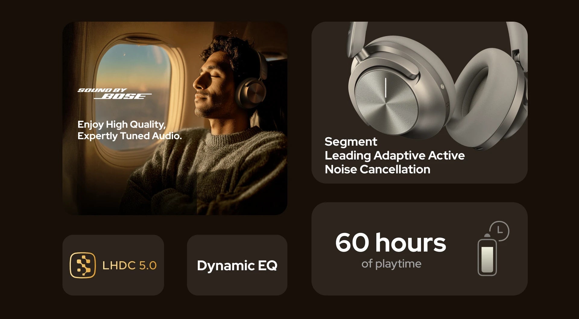 Noise Master Buds Max - Sound by Bose