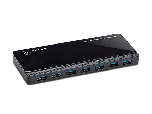 TP-Link (UH720) USB 3.0 7-Port Hub with 2 Charging Ports.