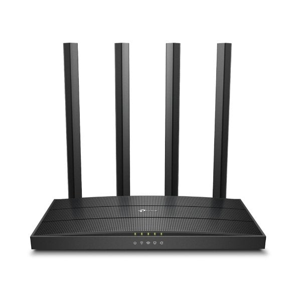 TP-LINK ARCHER C6 AC1200 Wireless MU-MIMO Gigabit Router.