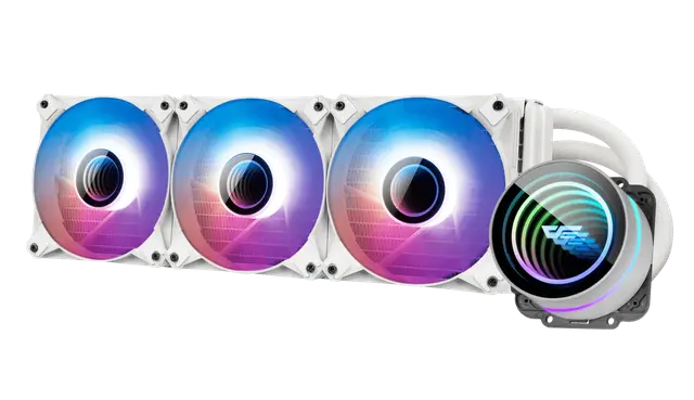 Darkflash Twister DX360 V2.6 Liquid CPU Cooler - WHITE .