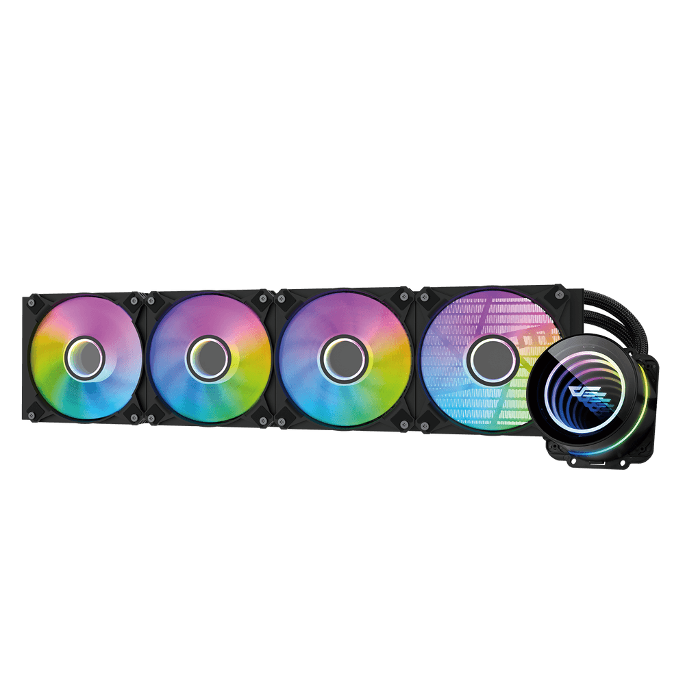 Darkflash Twister DX480 V2.6 Liquid CPU Cooler – BLACK.
