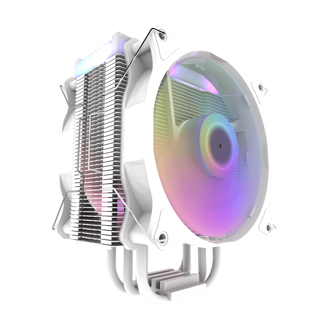 DarkFlash Darkair plus CPU Cooler, WHITE .