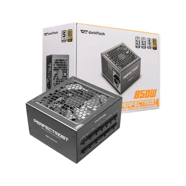 Darkflash PMT 850W Gold Full Modular Power Supply.