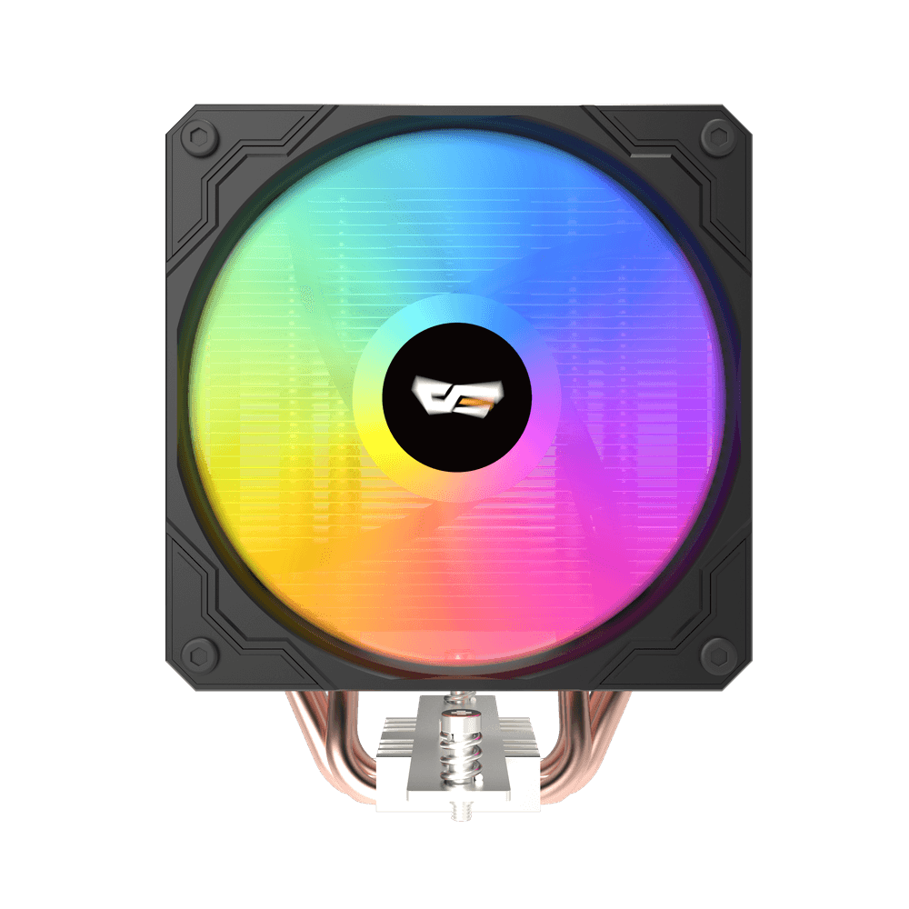 Darkflash M400 Digital Display Tower CPU Cooler – BLACK.