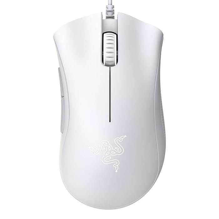 Razer Deathadder Essential Gam Mouse White .