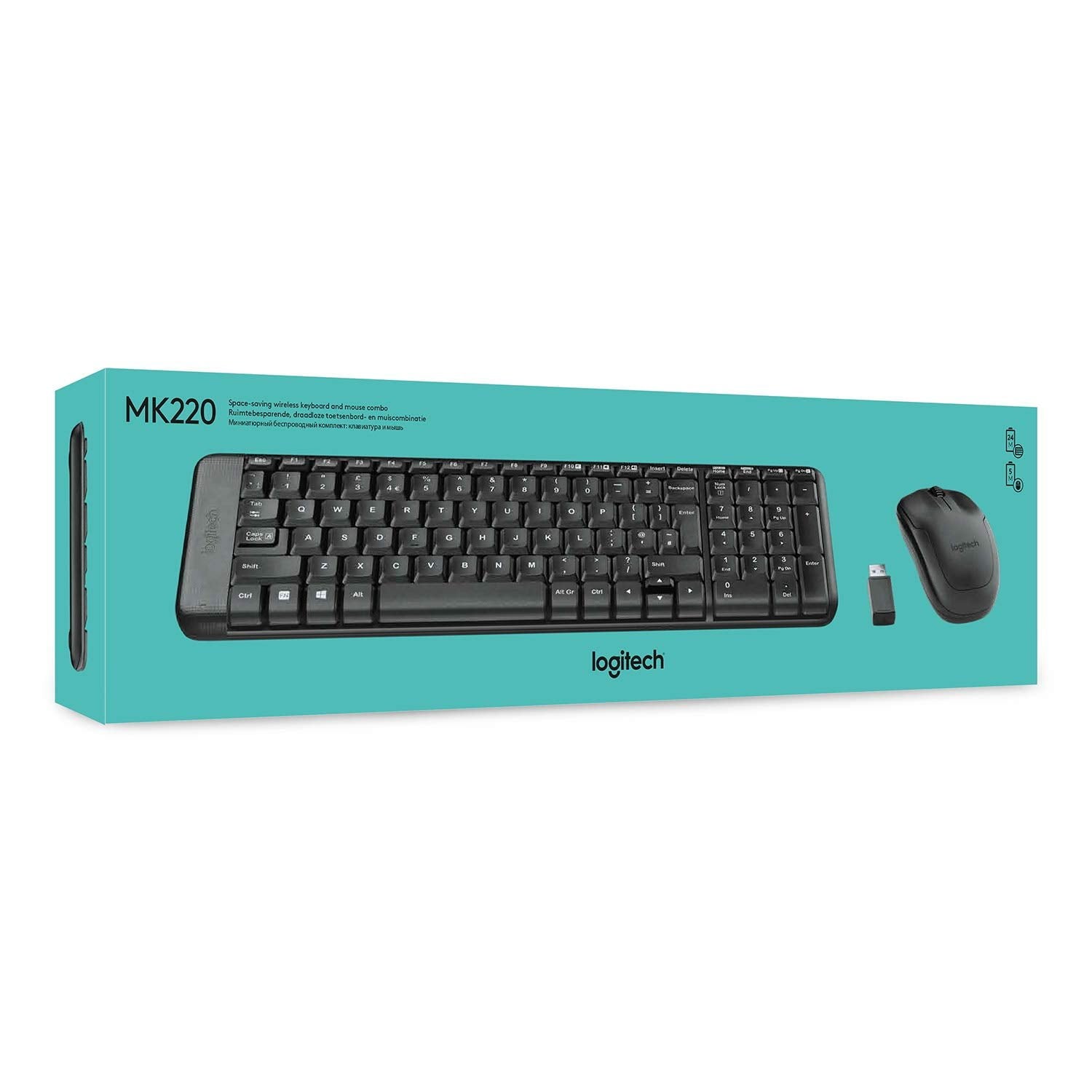 Logitech MK220 Wireless Keyboard And Mouse Combo.