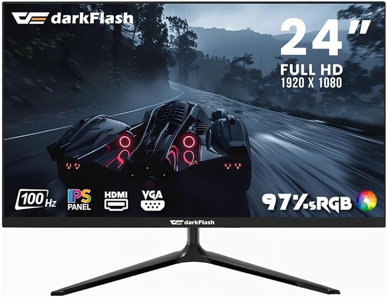 Darkflash G243FW 24" IPS Panel FHD 100Hz Monitor.