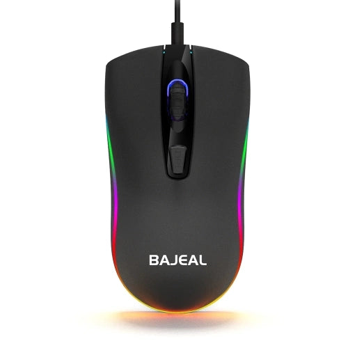 BAJEAL D1 Wired Gaming Mouse Black .