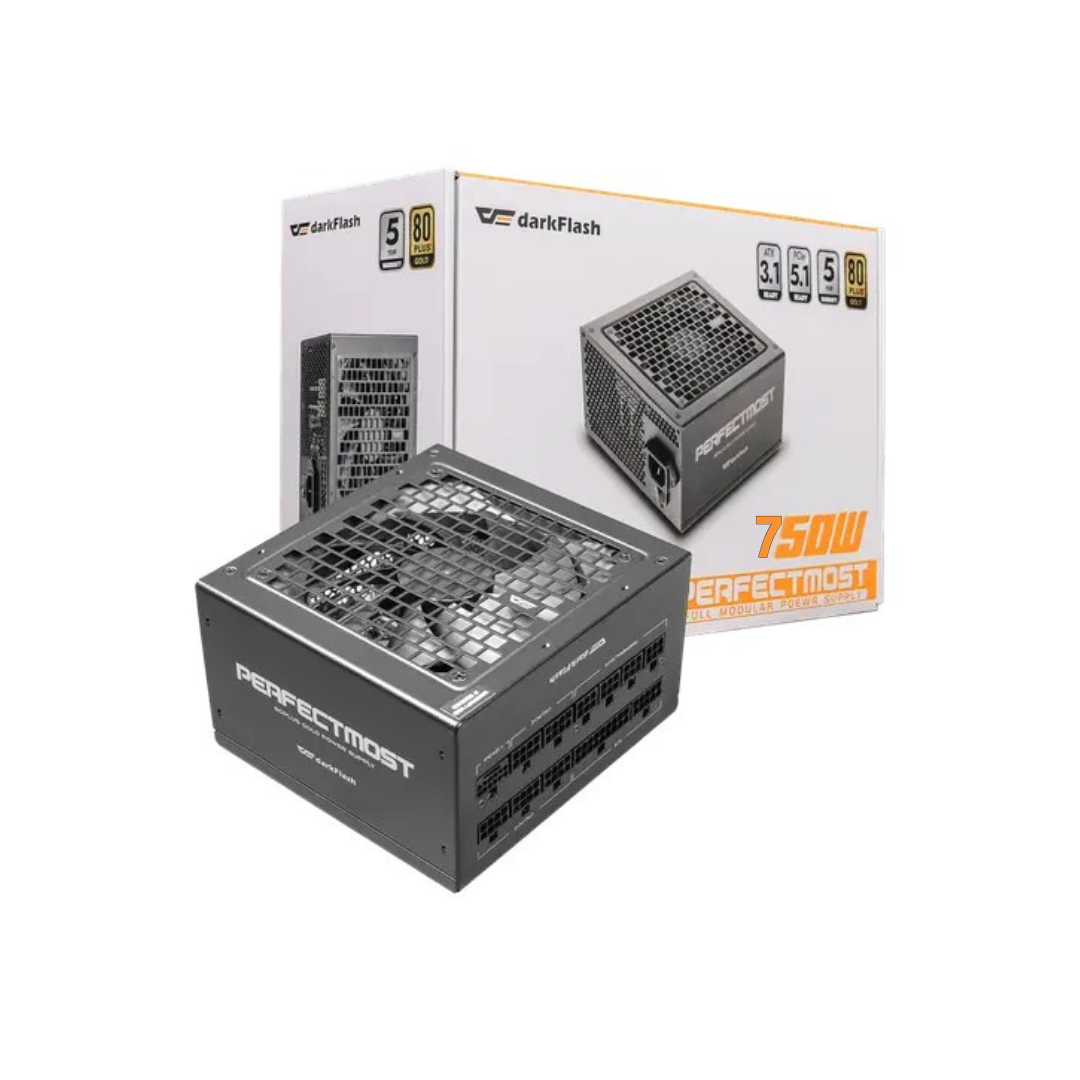 Darkflash PMT 750W Gold Full Modular Power Supply  .