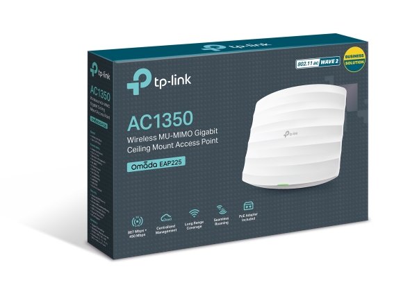 TP-Link EAP225 AC1350 Wireless Access Point MU-MIMO.