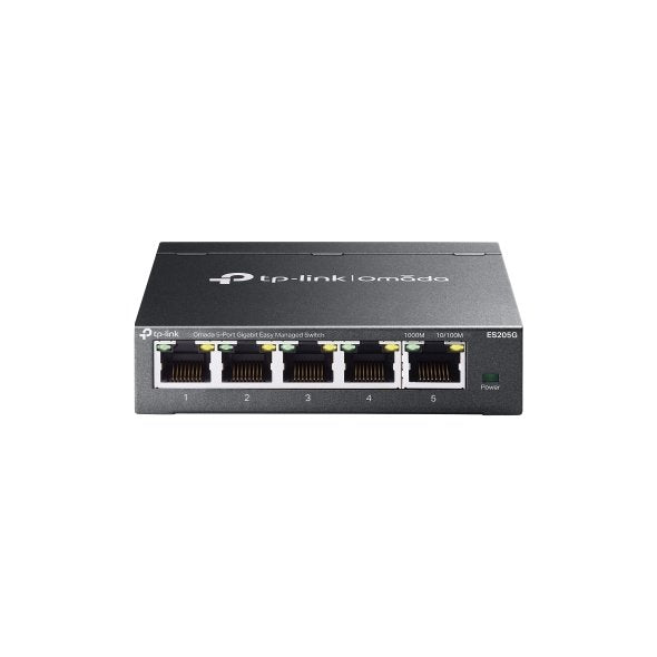 TP-LINK Omada 5-Port Gigabit Easy Managed Switch (ES205G).