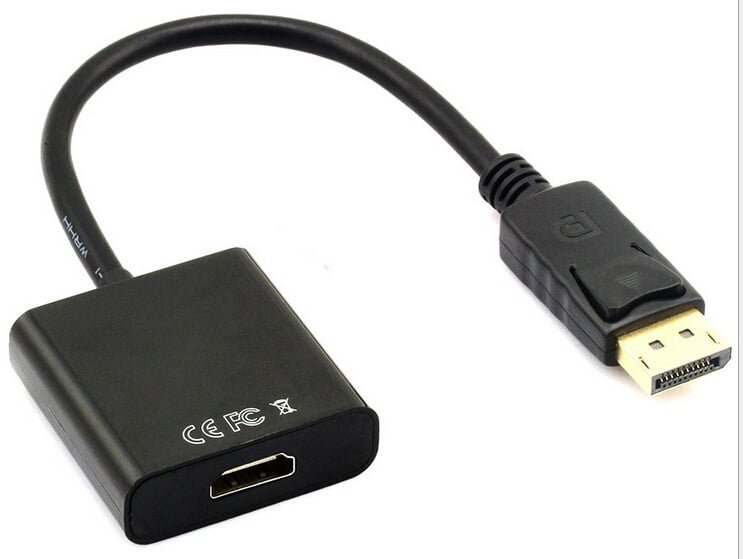 Displayport To HDMI Adapter Converter Cable, Male To Female (DISPLAYPORT2HDMI).