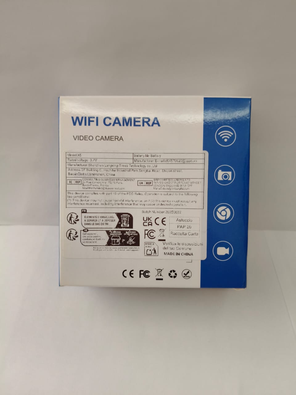 SMALL WIFI VEDEO CAM