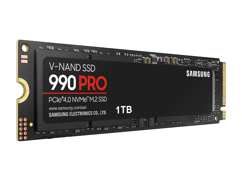 SAMSUNG 990 PRO SSD 1TB PCIe 4.0 M.2 2280 Internal Solid State Hard Drive.