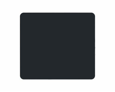 MOUSEPAD GLASS LARGE, BLACK .