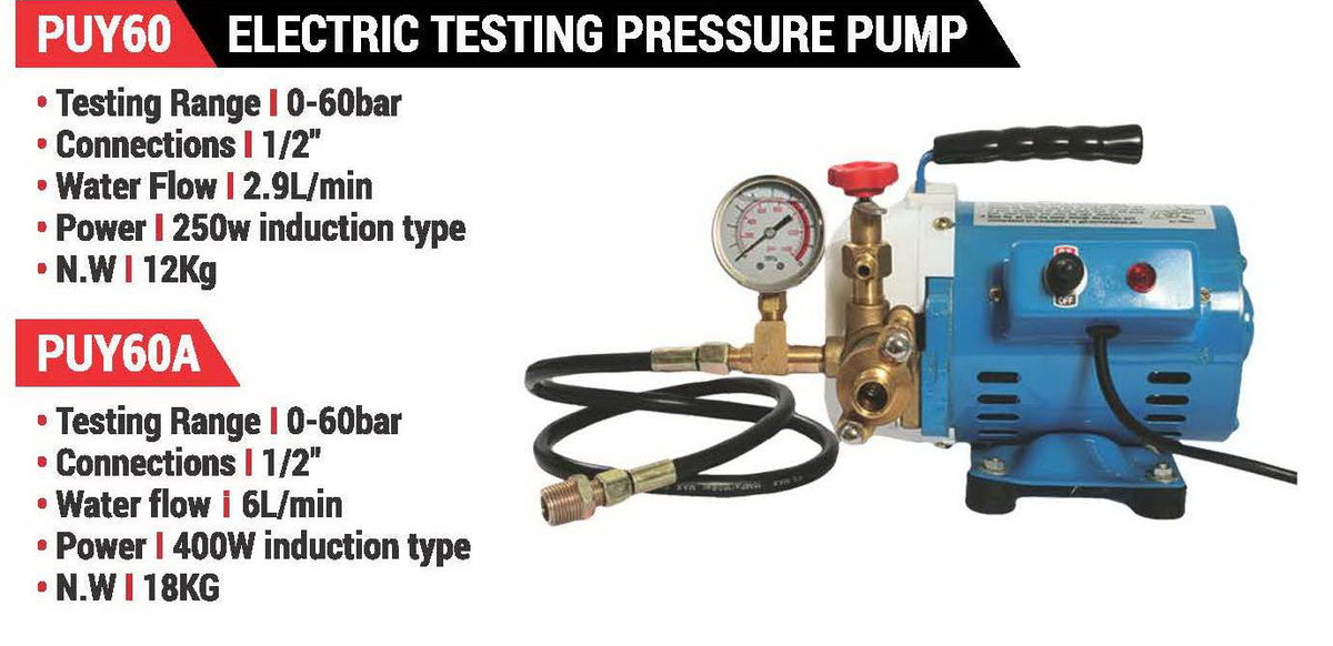 PUY60A Power Testing Pump