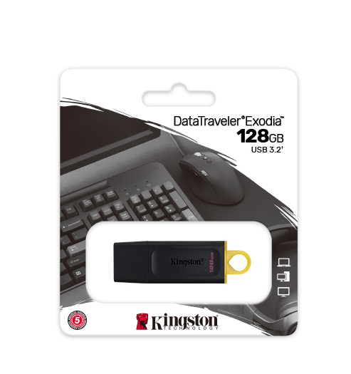 KINGSTON USB 128GB DataTraveler Exodia USB 3.2.