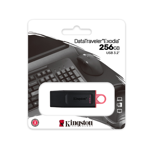 KINGSTON USB 256GB DataTraveler Exodia USB 3.2.