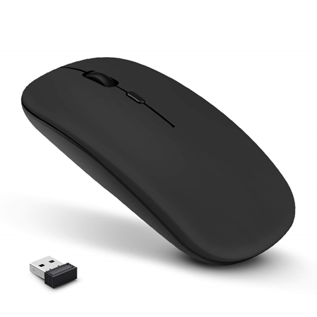 Rechargeable Mouse Wireless And Bluetooth.