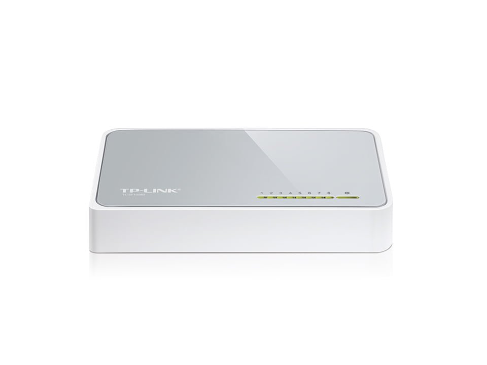 TPLINK 8-Port 10/100Mbps Desktop Switch TL-SF1008D .