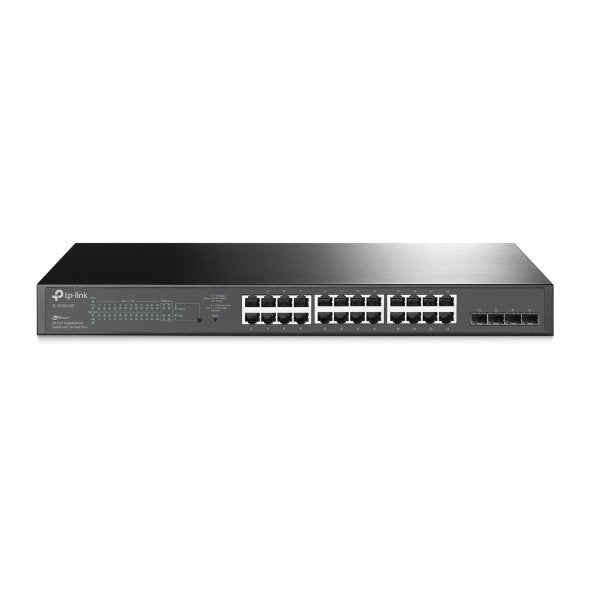 TP-Link TL-SG2428P JetStream 28-Port Gigabit Smart Switch, 24 PoE+ Ports .