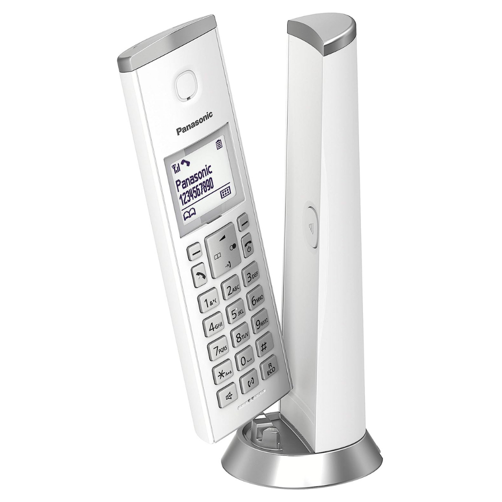 Panasonic - Wireless Landline - Wireless Design Duo Mode Eco