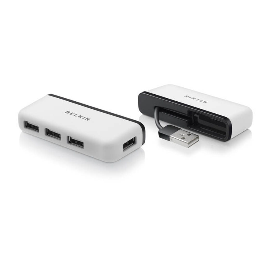 Belkin - 4-Port Travel Hub