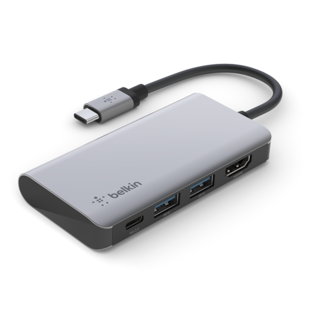 Belkin - USB-C 4-in-1 Multiport Adapter