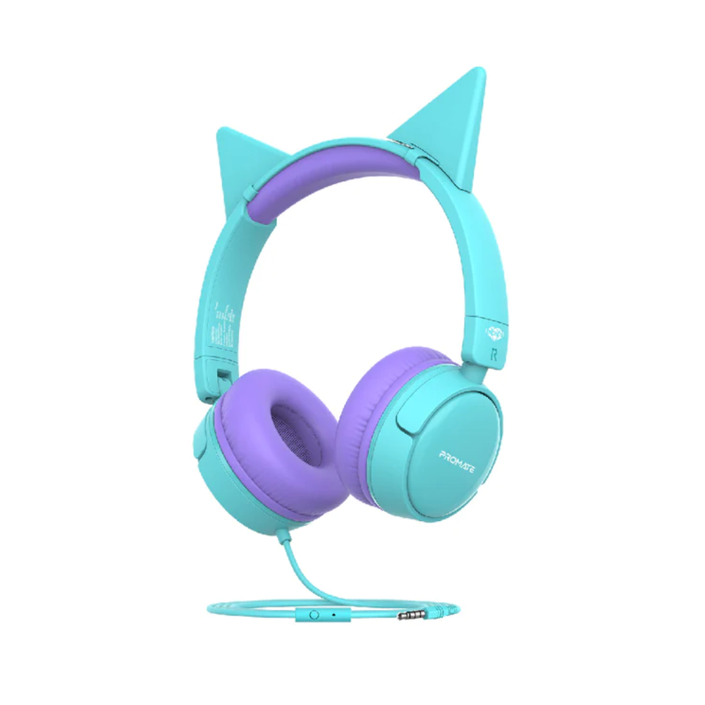 Promate - HD Stereo KidSafe Wired Headset