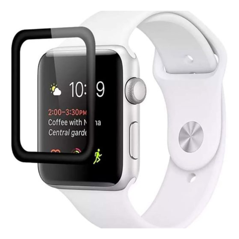 Promate - Guardio-38 3D - Tempered Glass Screen Protector for Apple Watch