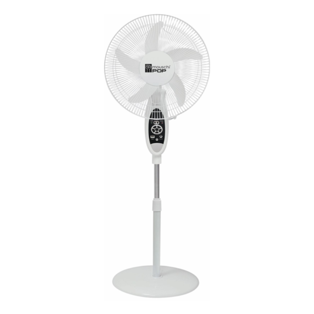 Mouschi  - Rechargeable Fan - 18″ or 16" or 12"