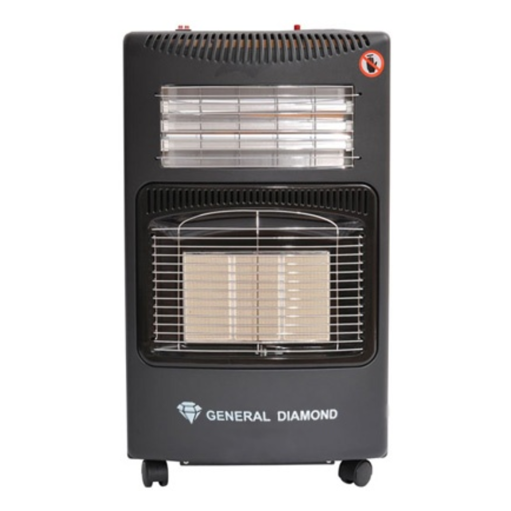 Chrome - Electric and Gas Heater