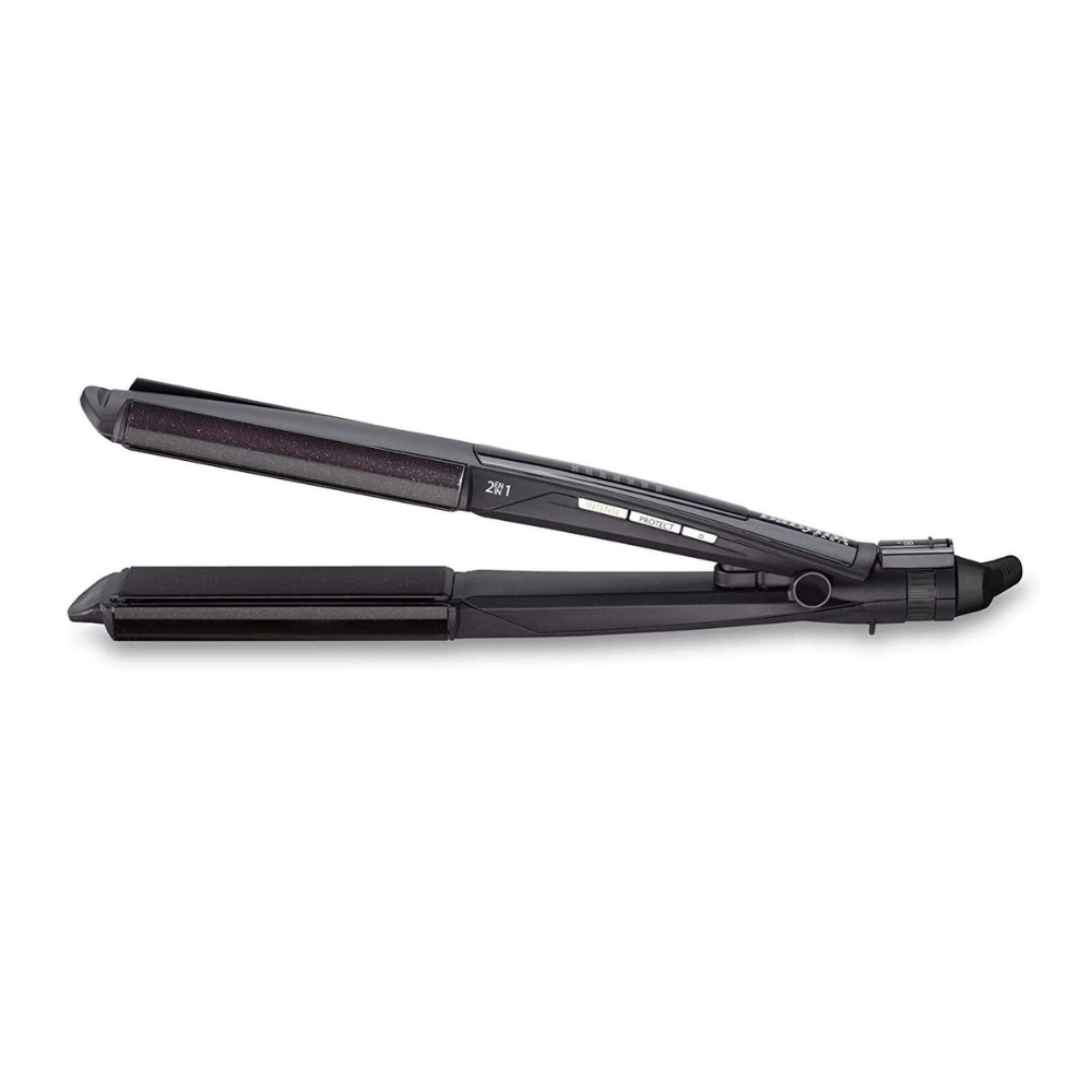 BaByliss - 2 in 1 Hair Curler & Straightener