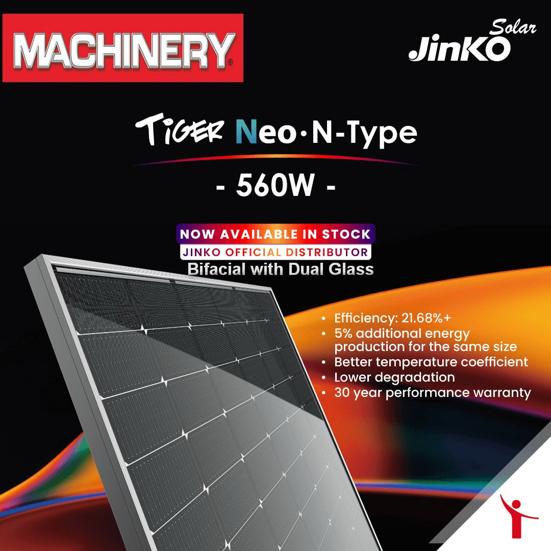 PAN560  JINKO type N Solar Panels