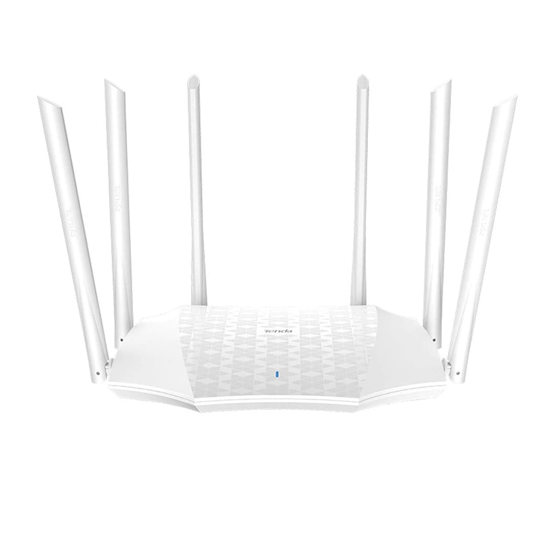 Tenda AC21 AC2100 Dual-Band Gigabit Wireless Router (White).