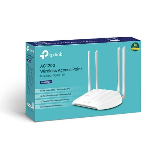 AC1200 Wireless Access Point Dual Band Gigabit Port- TL-WA1201 .