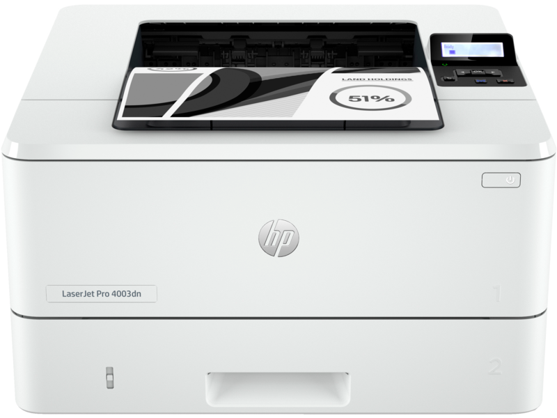 HP LaserJet Pro 4003dn Network Printer (2Z609A) - White .
