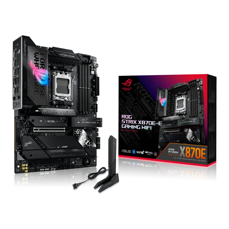 ASUS ROG STRIX X870E-E GAMING WIFI Gaming Motherboards.