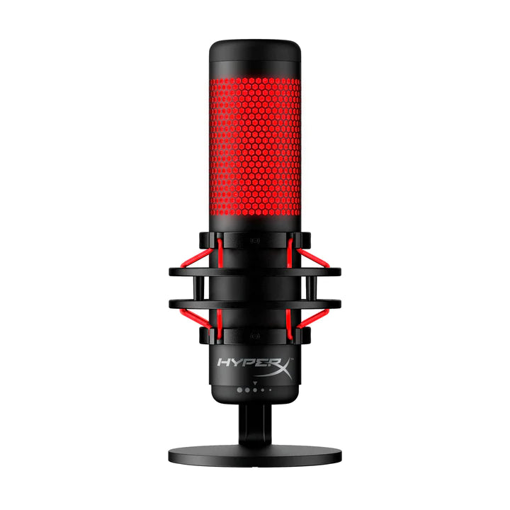 HyperX QuadCast STREAMING Microphone.