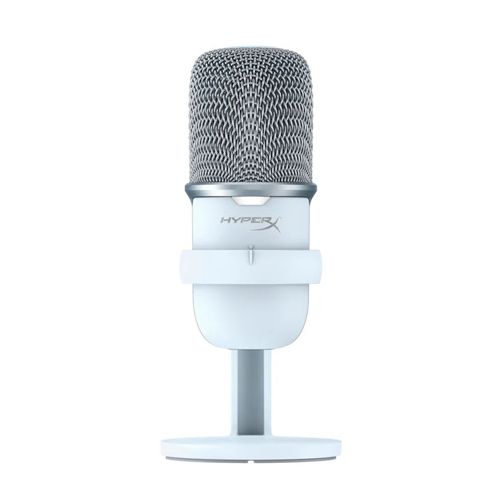 HYPERX SoloCast USB Gaming Microphone, WHITE.