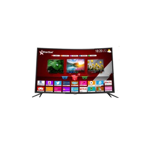 STARSAT 4K - 50" ULTRA HD Curved TV