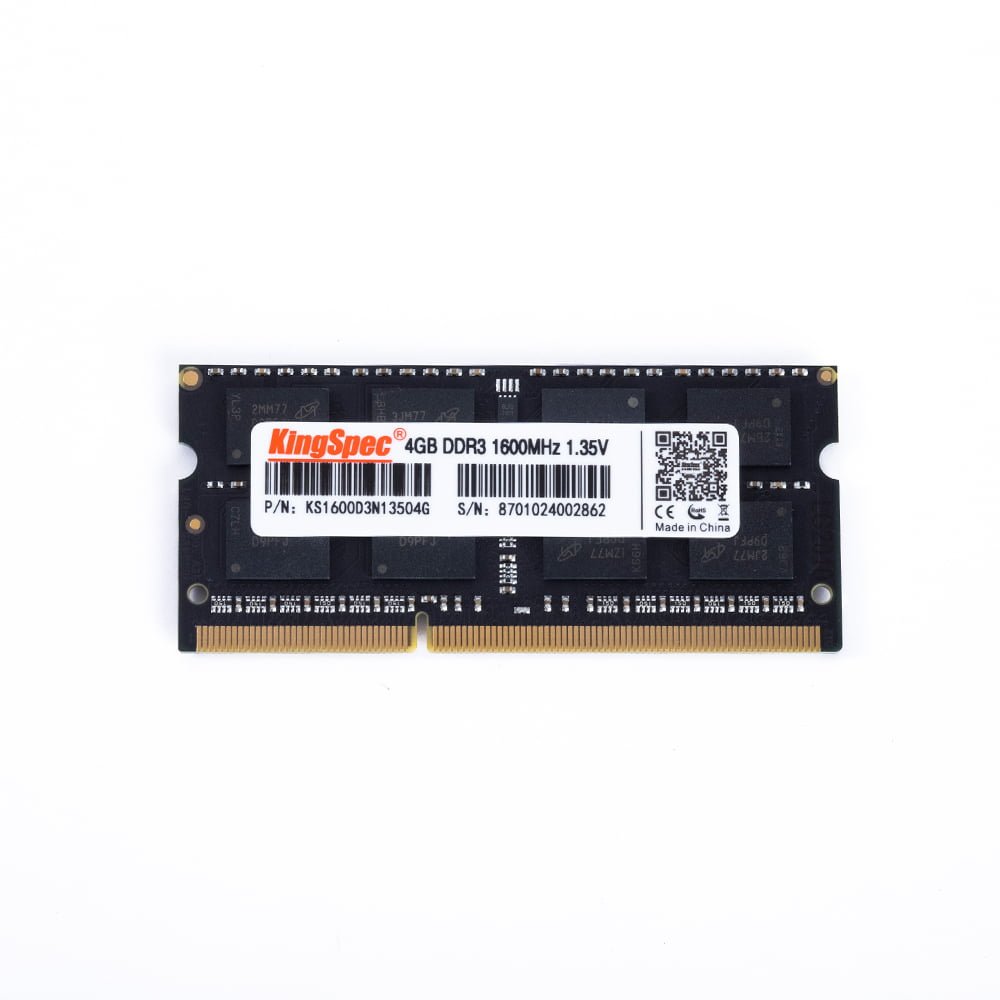 KingSpec 8GB DDR3 Notebook RAM 1600MHz PC3-12800 UDIMM (Tax Free) .