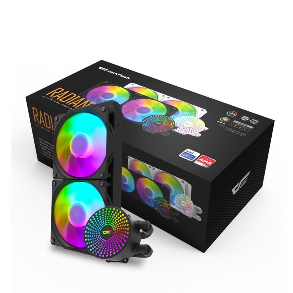 Darkflash Radiant DC240 Liquid CPU Cooler .