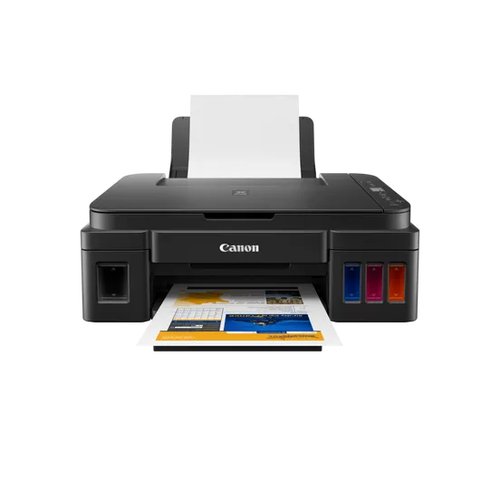 Canon PIXMA G2410 Color Ink Tank Printer, All-in-One (Print, Copy, Scan).