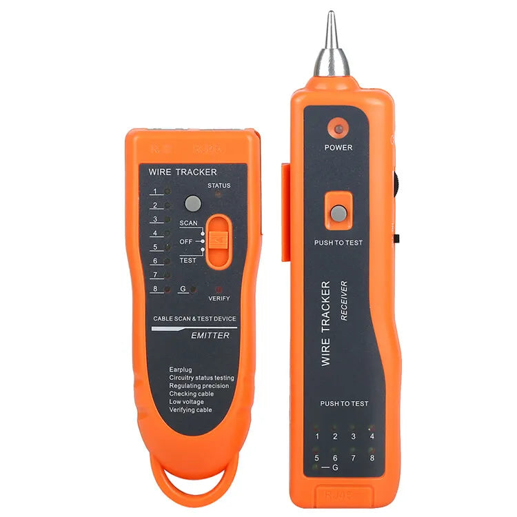 XQ350 Cat5 Cat6 RJ45 LAN Network Cable Tester Line Finder Telephone Wire Tracker.